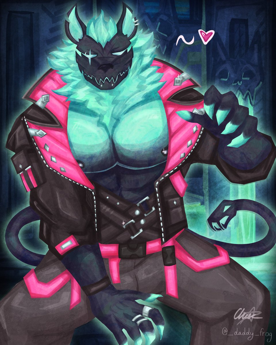 _daddy_frog's tweet image. cerberus fortnite x 🐺🩵 !!