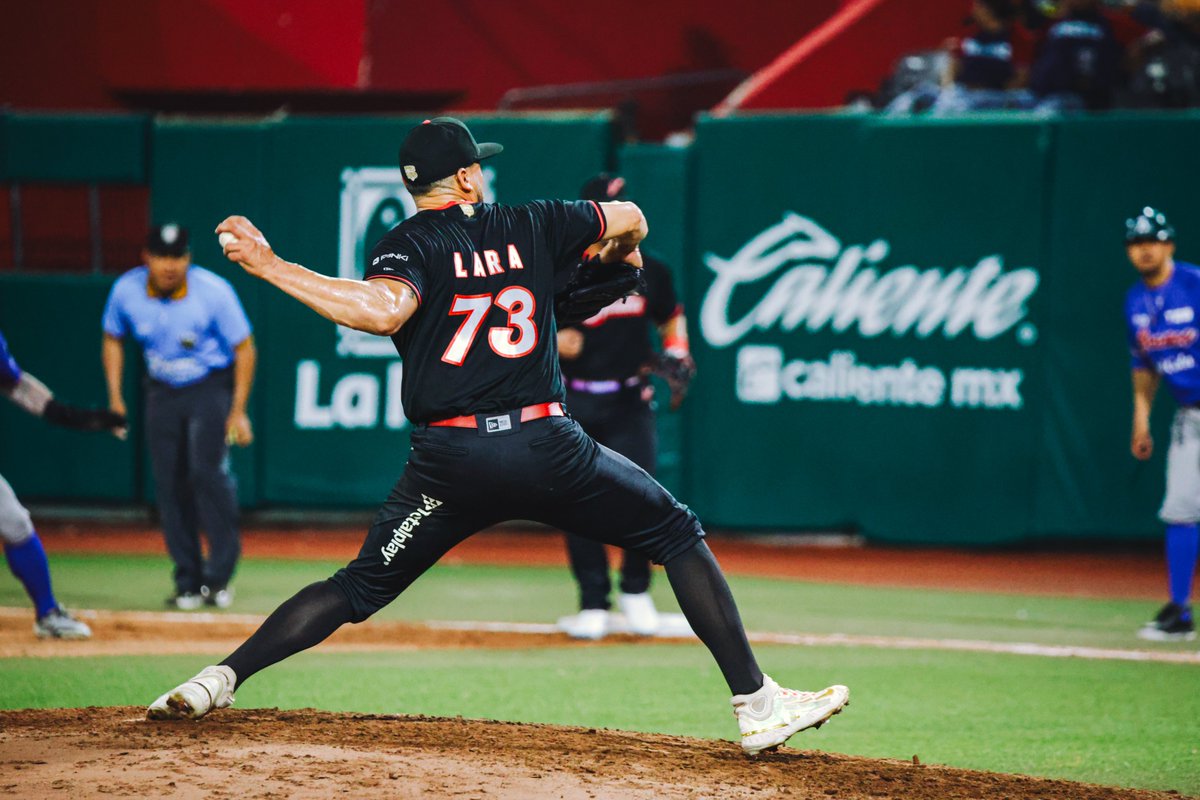 elaguilabeisbol's tweet photo. ¡Salida estelar de Orlando Lara! 😎

7⃣ Innings lanzados
2⃣ Hits
0⃣ Carreras
🔟 Ponches

TREMENDO, PAISANO. 👏👏👏 https://t.co/jdGxdJbnWF