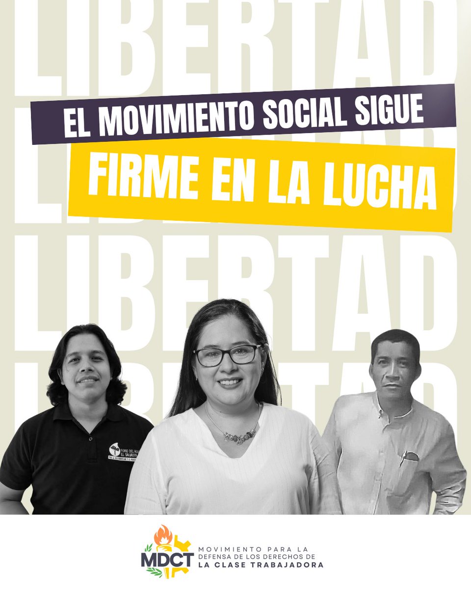 MDCTsv_'s tweet image. Mientras más pretendan callarnos, con más firmeza nos movilizaremos. Nos tienen miedo porque NO TENEMOS MIEDO. 👊🏻🔥
#LibertadParaRuthLópez
#LibertadParaLosPresosPolìticos
#LibertadParaAlejandro
#LibertadParaJoséAngel
#LibertadParaLosLíderesdelBosque
#TenganDecencia
