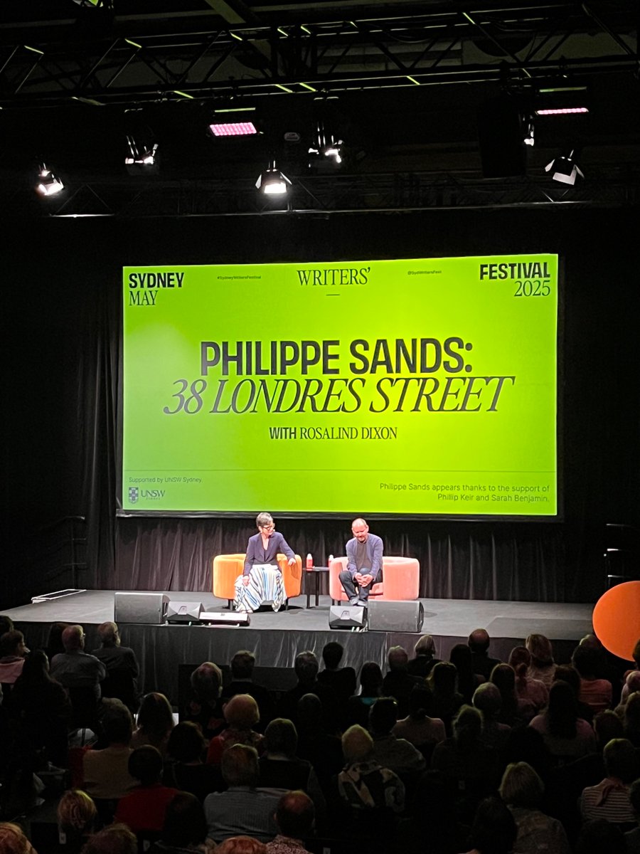 Daniel Joyce (@dawjoyce) on Twitter photo Fabulous to hear @philippesands and <a href="/rosalinddixon15/">Rosalind Dixon</a> talk at #SydneyWritersFestival <a href="/UNSWLaw/">UNSW Law & Justice</a> Fabulous to hear @philippesands and <a href="/rosalinddixon15/">Rosalind Dixon</a> talk at #SydneyWritersFestival <a href="/UNSWLaw/">UNSW Law & Justice</a>