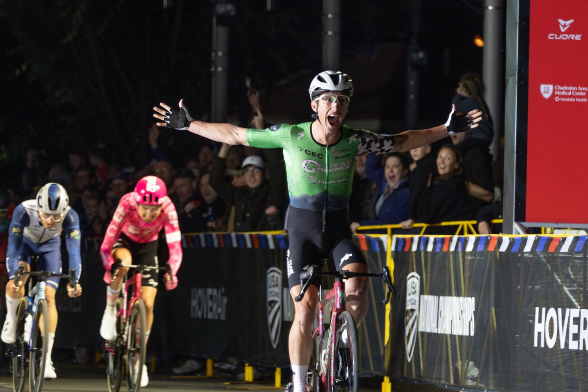 Ryan and Bourgoyne win Elite Criterium National Titles at 2025 Pro Road National Championships. 🇺🇸 #USPro

Day 5 Recap: usacycling.org/article/ryan-a…