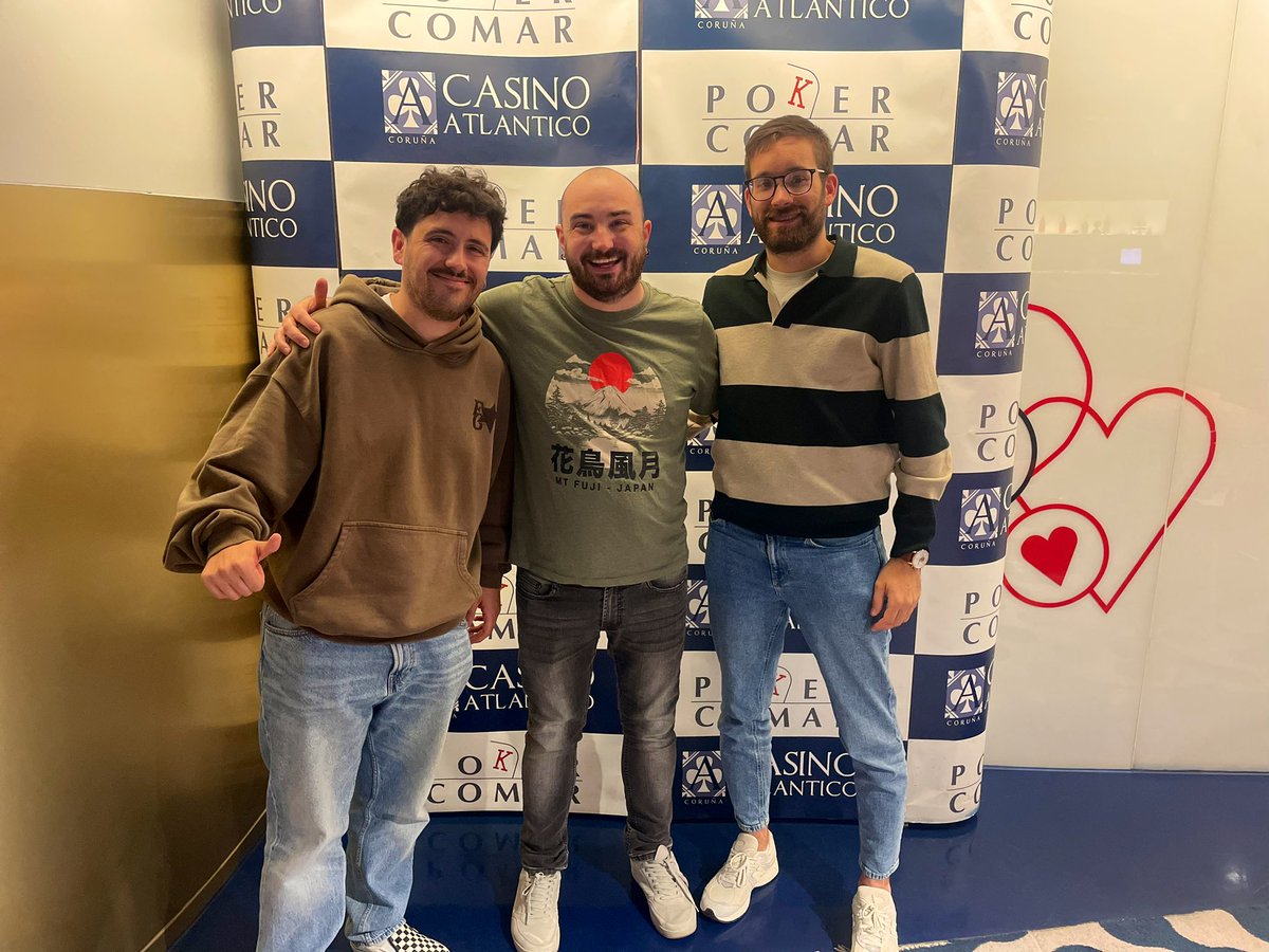 casinoatlantico's tweet photo. #LigaAtlantico
‼️Finaliza el #WinTheButton con pacto por ICM a 3 bandas tras 4️⃣8️⃣ 🎟️ ‼️
❕Pero él poker no descansa y mañana debuta la #COMPOSTELANA en @casino_santiago ❕ https://t.co/wt35oHIWAx