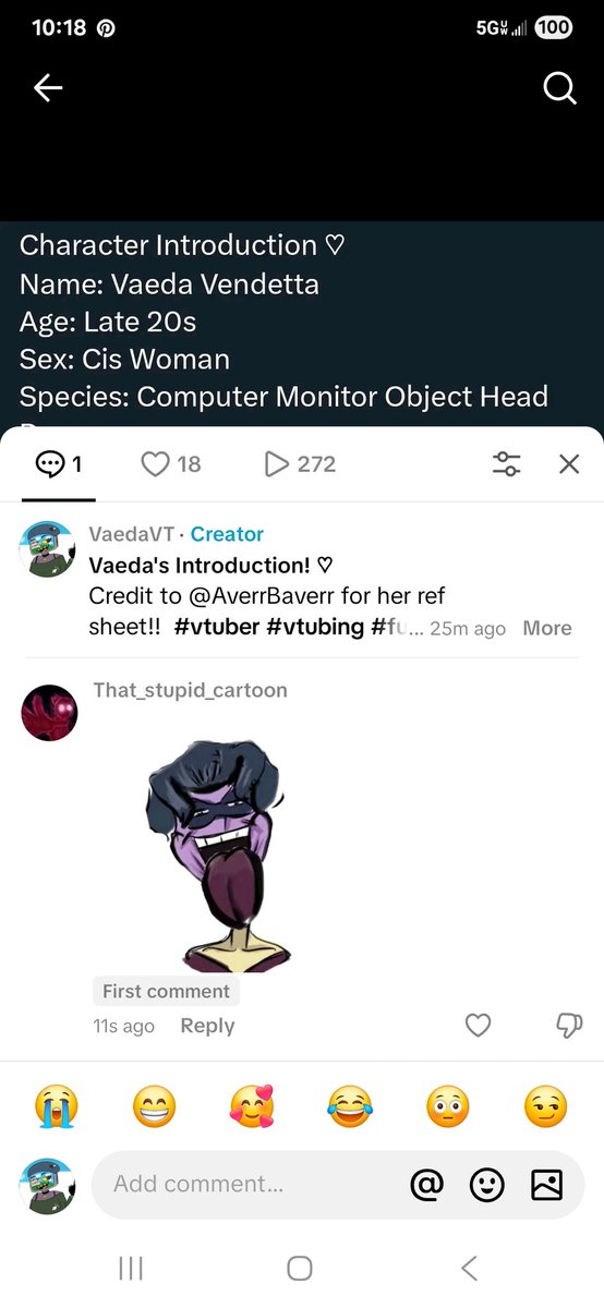 VaedaVT's tweet photo. IM SOBBING DAWG https://t.co/kuwZqyTCfb