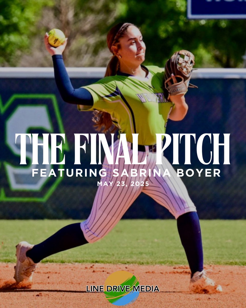Link below to today’s edition of The Final Pitch, featuring a spotlight on Sabrina Boyer and more!🥎⬇️

🔗: linedrivemedia.com/news/club-news…

#linedrivemedia #linedrivesoftball #softball #thefinalpitch #news #softballnews #softballcommits