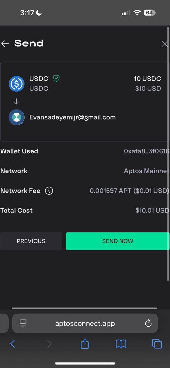 I always try to demo this with random people I meet 

Me: give me your email address 

Me: Check your email I just sent you something 

Them : Checks and be mindblown🤯 

Them: Claim $ sent and setup an Aptos wallet in secs 

Me: Download Petra wallet from playstore/Appstore to