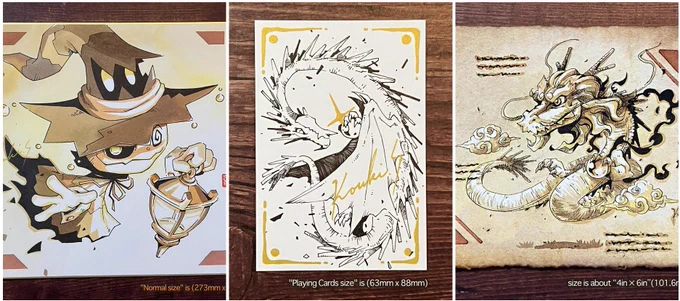 Today, I will be holding a lottery sale of 3 "Original Work" posted on my "Commission" account.

If there is a "❤️" from me in the comment attached to the work, the application is complete. We will send a message to those who have been elected, so please wait for a while. 