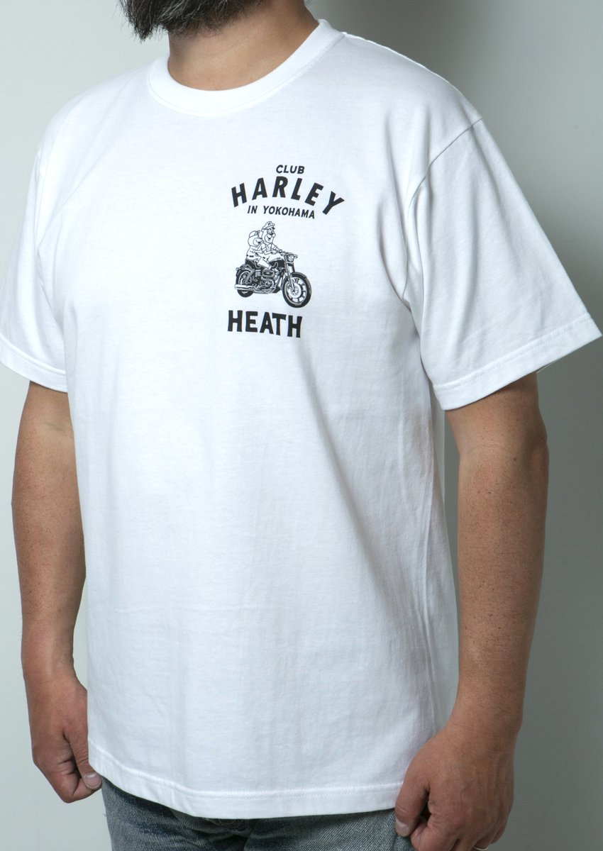 CLUBHARLEY1's tweet photo. ただいま注文受付中のHEATH×CLUB HARLEYコラボTシャツですが、ありがたいことに⚡毎日注文をビシバシいただいております⚡

まことにありがとうございます❣

⚡⚡注文の締め切りは6月3日⚡⚡
👇でしか買えないレアなTシャツ
https://t.co/Mu4H2rmAzT

皆さまよろしくお願いいたします（土下座） https://t.co/S4Sw7abpVz