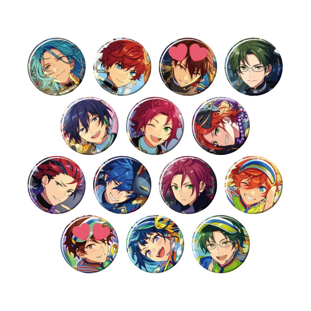 【買取】 あんスタ　コレクション缶バッジ May Idol コレ缶

求→☆5.☆4共に千秋

譲→定価+送料

☆4千秋は☆5千秋含めての買取のみ
基本idolのみの買取ですが纏めてご希望の方はidol同数casualも買取可能(casualも☆4は☆5含めてのみ)