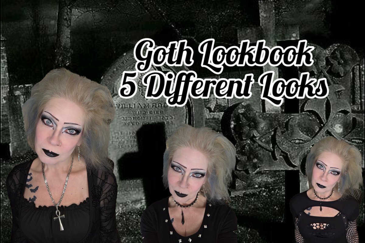 Goth Lookbook - 5 different looks

youtu.be/6RulRhKnu1w?si…

#gothlookbook #Lookbook #alternativestyle #alternativeclothes #Eldergoth #goth #Gothyoutuber #youtuber_sanniz
