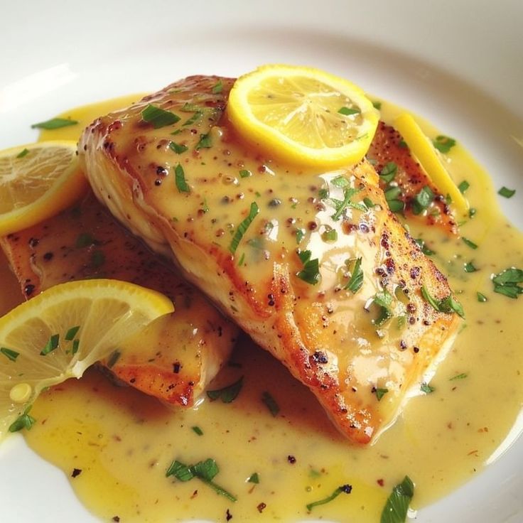 10-minute pan-seared salmon with lemon butter—fresh, zesty, and so easy! 🍋🐟🔥
Full Recipe: durl.ca/3G8nW