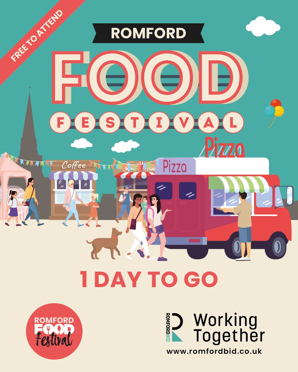 TOMORROW is the day! 🎉

Expect...
Incredible street food
Wallace &amp; Gromit meet &amp; greets
Biscuit decorating fun - book via our website!
Community Dog Show on Monday 🐾
Free live music, workshops + more!

See you there! 🎉
ow.ly/65iB50VIUcJ