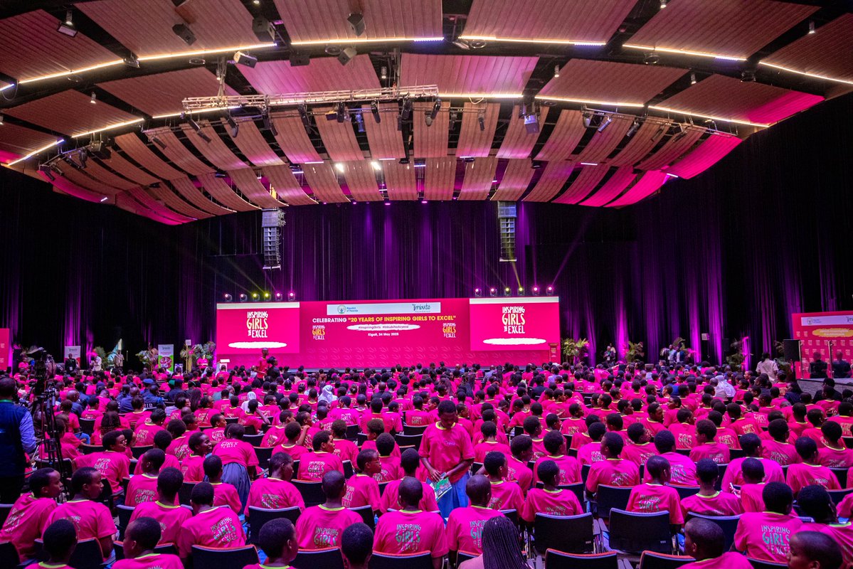 The New Times (Rwanda) (@newtimesrwanda) on Twitter photo PHOTOS: First Lady Jeannette #Kagame has arrived at Intare Conference Arena for Imbuto Foundation’s 20th Celebration of Inspiring Girls to Excel, accompanied by Louise Mushikiwabo, OIF Secretary General.
📸: <a href="/Dankwizera1/">Gatsinzi_K_Dan</a> /TNT PHOTOS: First Lady Jeannette #Kagame has arrived at Intare Conference Arena for Imbuto Foundation’s 20th Celebration of Inspiring Girls to Excel, accompanied by Louise Mushikiwabo, OIF Secretary General.
📸: <a href="/Dankwizera1/">Gatsinzi_K_Dan</a> /TNT