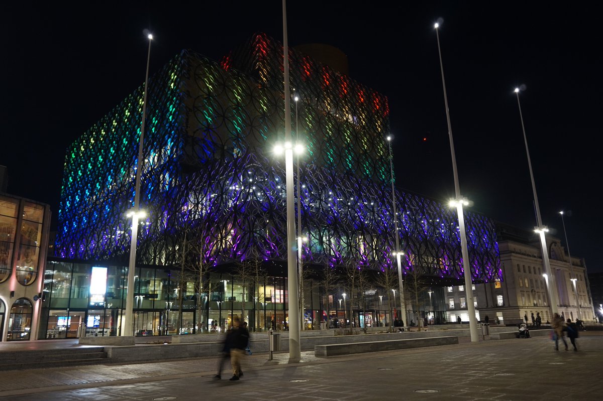 Bham City Council (@bhamcitycouncil) on Twitter photo π³οΈβπ This weekend is <a href="/BirminghamPride/">Birmingham Pride</a>
π The <a href="/LibraryofBham/">LibraryofBirmingham</a> will be lit in rainbow colours tonight and tomorrow.
Here's to a great weekend! π³οΈβπ This weekend is <a href="/BirminghamPride/">Birmingham Pride</a>
π The <a href="/LibraryofBham/">LibraryofBirmingham</a> will be lit in rainbow colours tonight and tomorrow.
Here's to a great weekend!