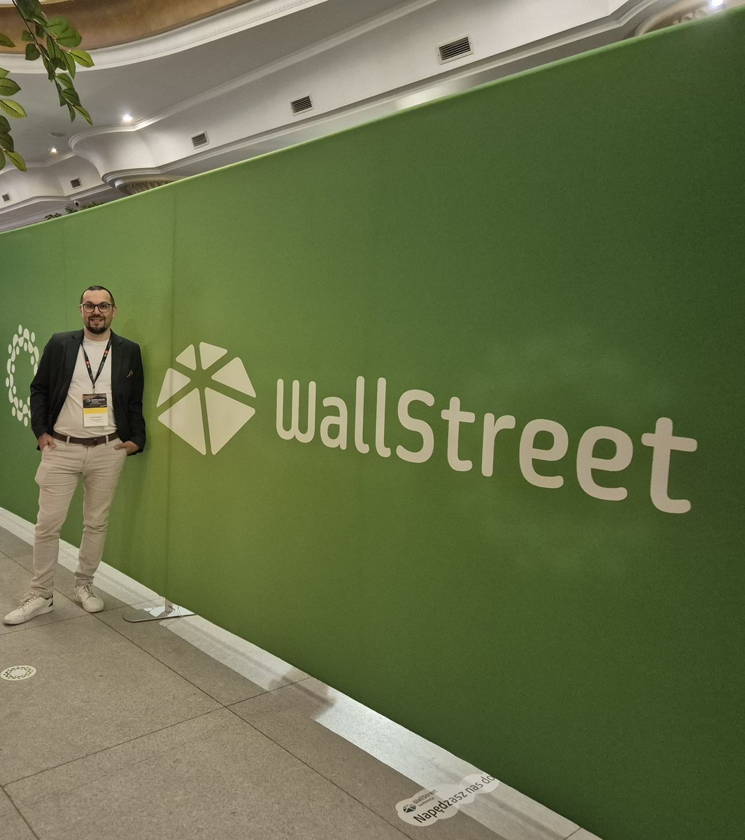 #WallStreet29 
Znajdziecie mnie jeszcze o 13:45 na wykładzie gdzie podam nowe ciekawe spółki technicznie na kolejny rok. A potem jeszcze przez 1h na stoisku SII piętro 6.
Zapraszam :)