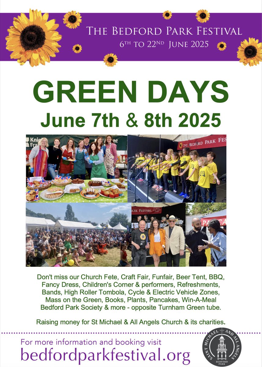 BedfordParkFestival (@bedfordparkfest) on Twitter photo From <a href="/LondonPalladium/">The London Palladium</a> to <a href="/BedfordParkFest/">BedfordParkFestival</a>! 2 weeks today, 11am Saturday June 7, <a href="/almurray/">Al Murray 🇺🇦</a> will open our Festival at the #GreenDays Fete & Craft Fair in #Chiswick, opp Turnham Green tube & <a href="/StMichaelsW4/">St Michael & All Angels W4</a>. See more + buy tickets for concerts, talks, walks… bedfordparkfestival.org From <a href="/LondonPalladium/">The London Palladium</a> to <a href="/BedfordParkFest/">BedfordParkFestival</a>! 2 weeks today, 11am Saturday June 7, <a href="/almurray/">Al Murray 🇺🇦</a> will open our Festival at the #GreenDays Fete & Craft Fair in #Chiswick, opp Turnham Green tube & <a href="/StMichaelsW4/">St Michael & All Angels W4</a>. See more + buy tickets for concerts, talks, walks… bedfordparkfestival.org