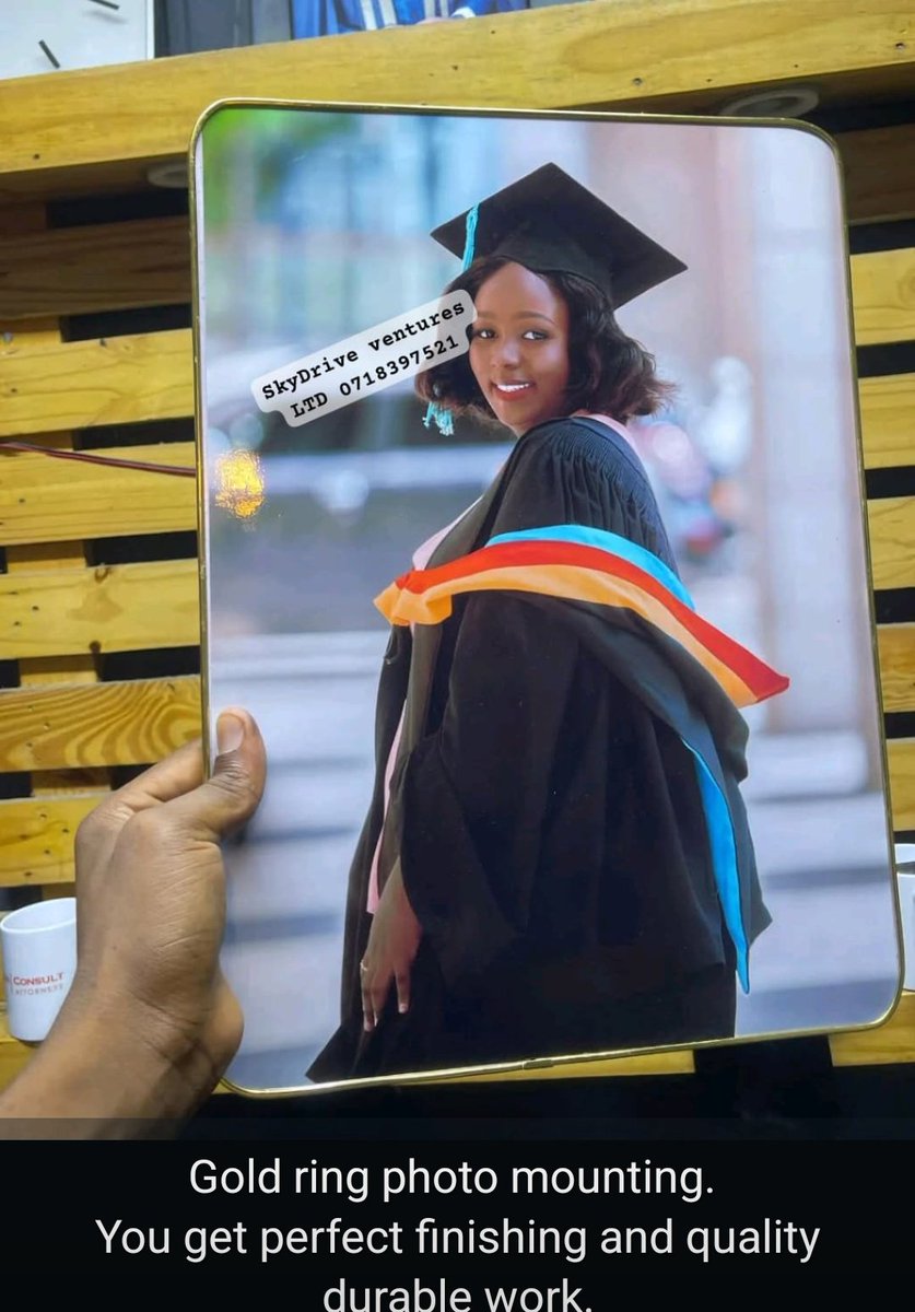 MoraraAlexis's tweet photo. We do very Quality Gold ring strip Photo mounting 1300 (A4) Nice gift whatsapp 0718397521
Delivered parcel & Free Nairobi CBD Samidoh Mwabili Babu Owino NHIF House Enda Burna Kasmuel Active Fridah Inyanje Human Wildlife Coexistence #MilanMegaConference #CoexistNotConflict https://t.co/LO0uHaDTZw