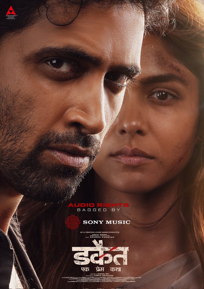 Asian Cinemas (@asiancinemas_) on Twitter photo #DACOIT audio rights bagged by the prestigious <a href="/sonymusicindia/">Sony Music India</a> in Telugu & Hindi for a fancy price.
Music by the recent sensation #BheemsCeciroleo 💥💥
#DACOITFire Glimpse on MAY 26TH at 11:07 AM 🔥
<a href="/AdiviSesh/">Adivi Sesh</a> <a href="/mrunal0801/">Mrunal Thakur</a> <a href="/anuragkashyap72/">Anurag Kashyap</a> <a href="/Deonidas/">Shaneil Deo</a> #BheemsCeciroleo #DACOIT audio rights bagged by the prestigious <a href="/sonymusicindia/">Sony Music India</a> in Telugu & Hindi for a fancy price.
Music by the recent sensation #BheemsCeciroleo 💥💥
#DACOITFire Glimpse on MAY 26TH at 11:07 AM 🔥
<a href="/AdiviSesh/">Adivi Sesh</a> <a href="/mrunal0801/">Mrunal Thakur</a> <a href="/anuragkashyap72/">Anurag Kashyap</a> <a href="/Deonidas/">Shaneil Deo</a> #BheemsCeciroleo