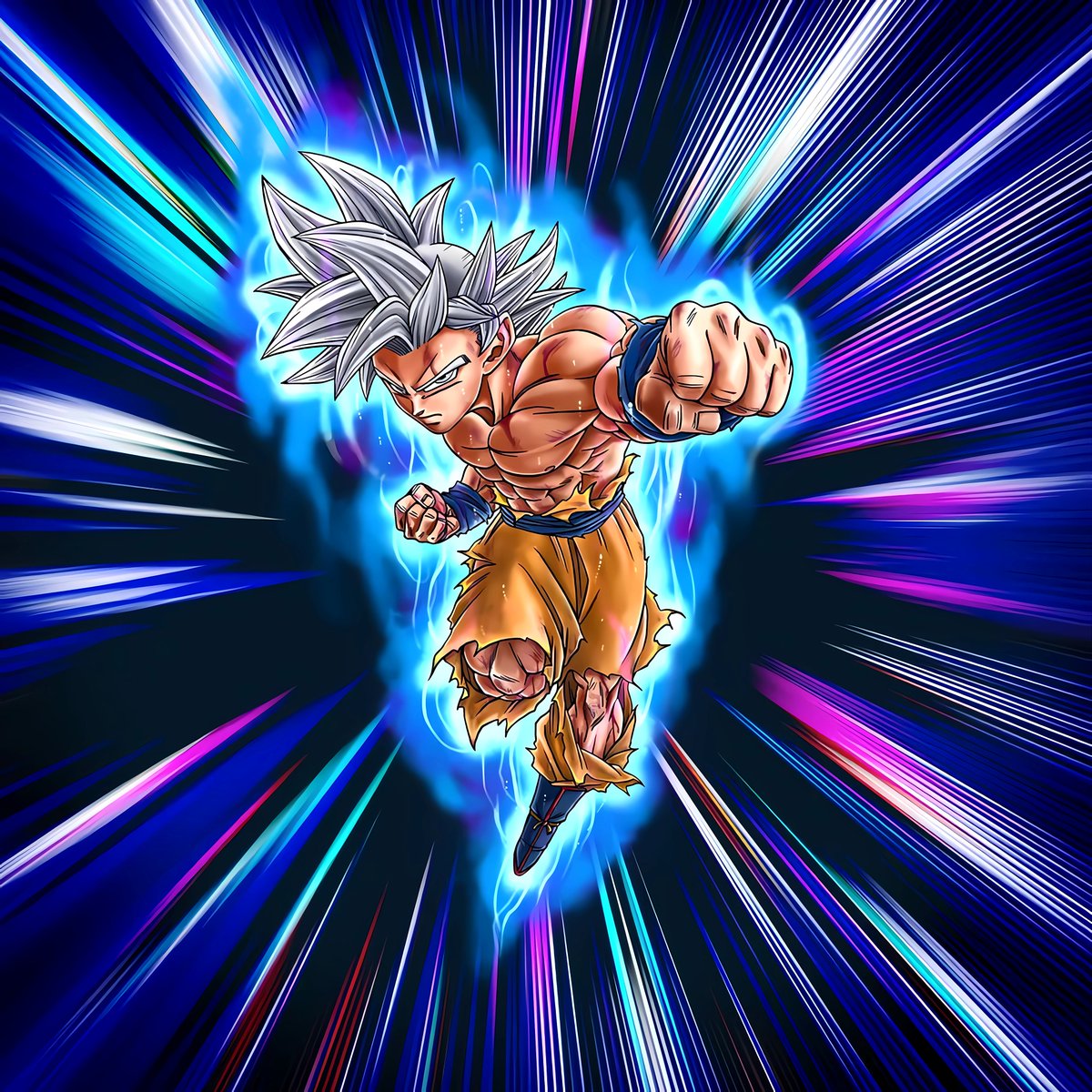𝗧𝗶𝘁𝗹𝗲 𝗦𝗰𝗿𝗲𝗲𝗻: Ultra Instinct Goku & SSGSS Evolved