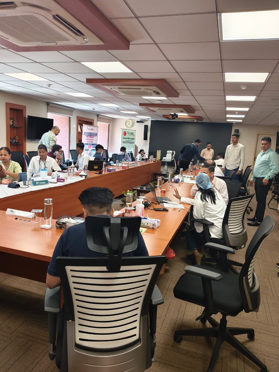Land Ports Authority of India (@lpai_official) on Twitter photo #LPAI HQ recently hosted a health camp in collaboration with <a href="/KotakBankLtd/">Kotak Mahindra Bank</a>, featuring Happy You check-ups, Clove dental screenings, and HOMOEO AMIGO homeopathy treatments. A step forward in promoting wellness at the workplace! #HealthCamp #LPAI HQ recently hosted a health camp in collaboration with <a href="/KotakBankLtd/">Kotak Mahindra Bank</a>, featuring Happy You check-ups, Clove dental screenings, and HOMOEO AMIGO homeopathy treatments. A step forward in promoting wellness at the workplace! #HealthCamp
