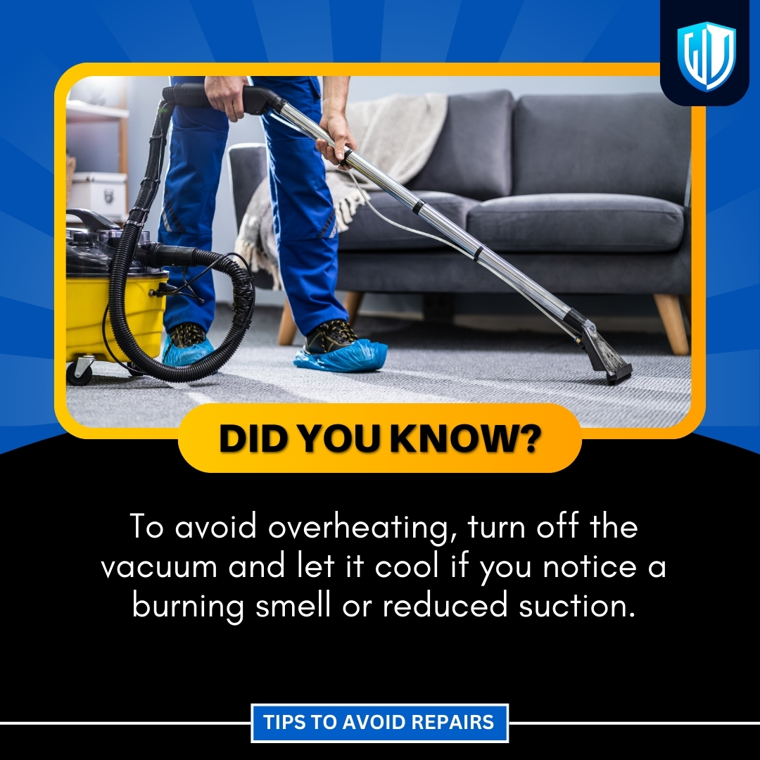 WarrantyValet's tweet image. Keep It Cool, Keep It Clean! ❄️🧹

Burning smell or weak suction? Give your vacuum a breather to avoid damage and boost performance.

Avoid unexpected failures—follow us for expert tips! Warranty Valet. 😃✨

#vacuumtips #heating #prevention #warranty #DidYouKnow #claim #repair