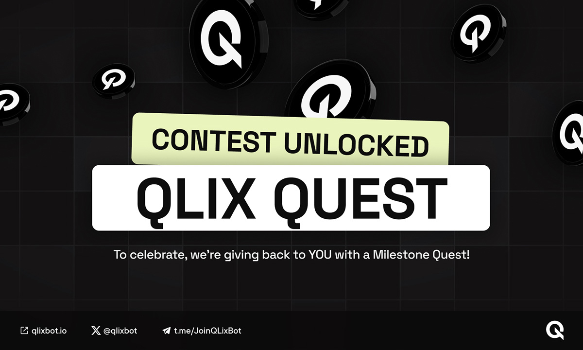 qlixbot's tweet image. ⭐️ QLix Milestone Quest ⭐️
How to Enter❔
✅ Follow @qlixbot
👍 Like + repost this contest
🤖 Use QLix to make any transaction
📸 Share a screenshot of your bot transaction in our DM
✍️ Make an X post sharing your experience using the bot
🫂 Tagging 3 friends who might use QLix…