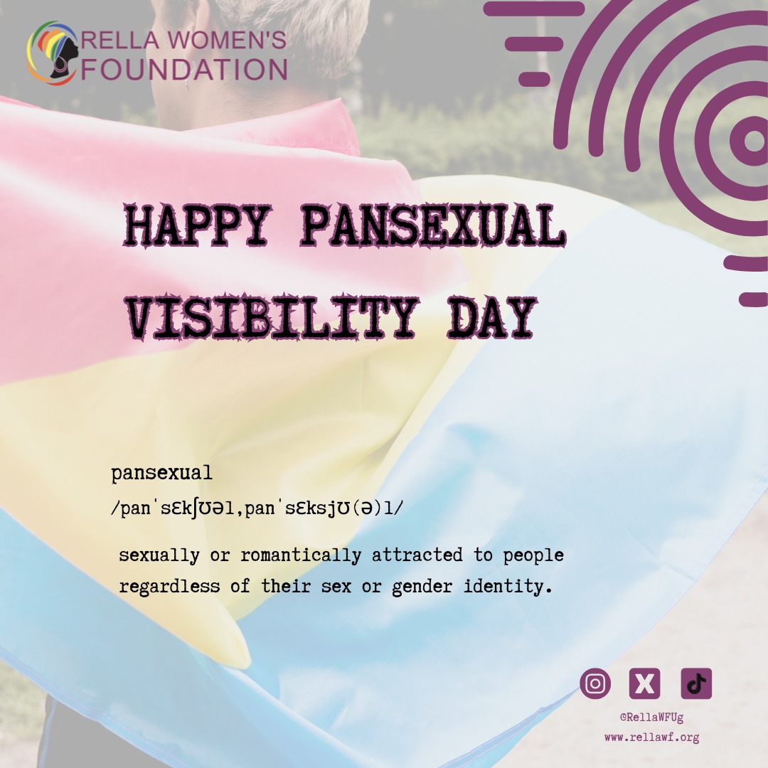 🌈 Happy Pansexual Visibility Day🌈

We honor and celebrate all pansexual individuals today &amp; everyday 💗💛💙
#RellaWF