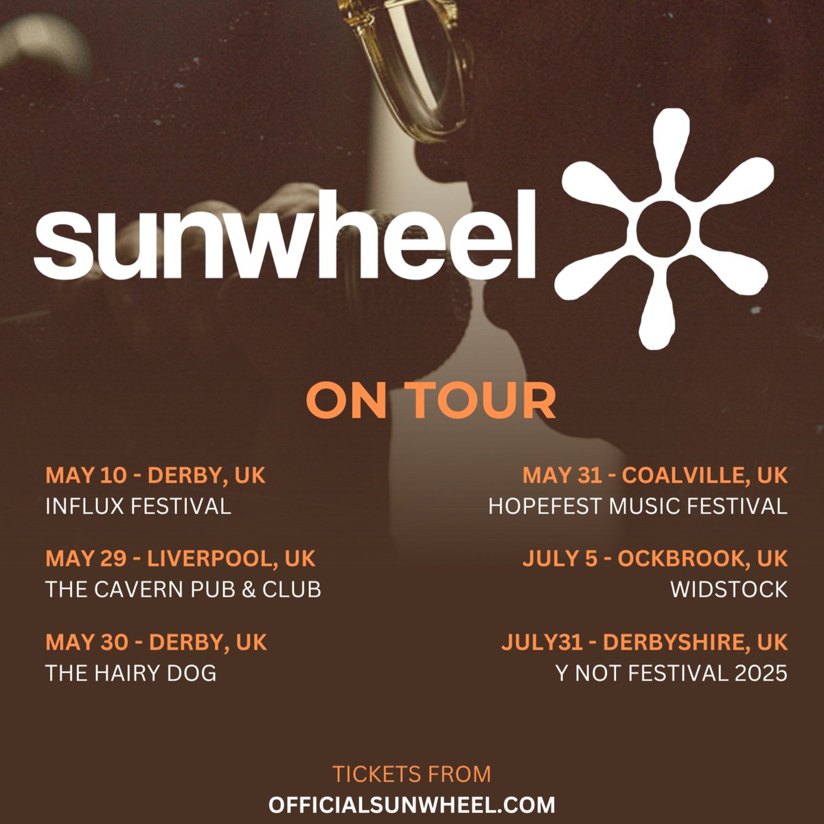 ON SALE NOW
Grab your tickets here: officialsunwheel.com/events/