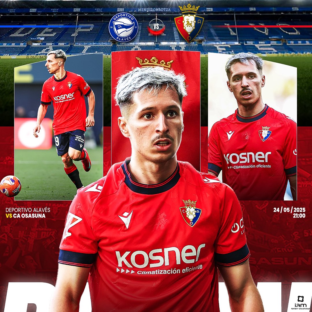 En la pelea hasta el final… Aupa <a href="/Osasuna/">C. A. OSASUNA</a>!!!! 🔴💪🏼
 
#AlavésOsasuna #AupaOsasuna #BZ1️⃣9️⃣ #LALIGAEASPORTS