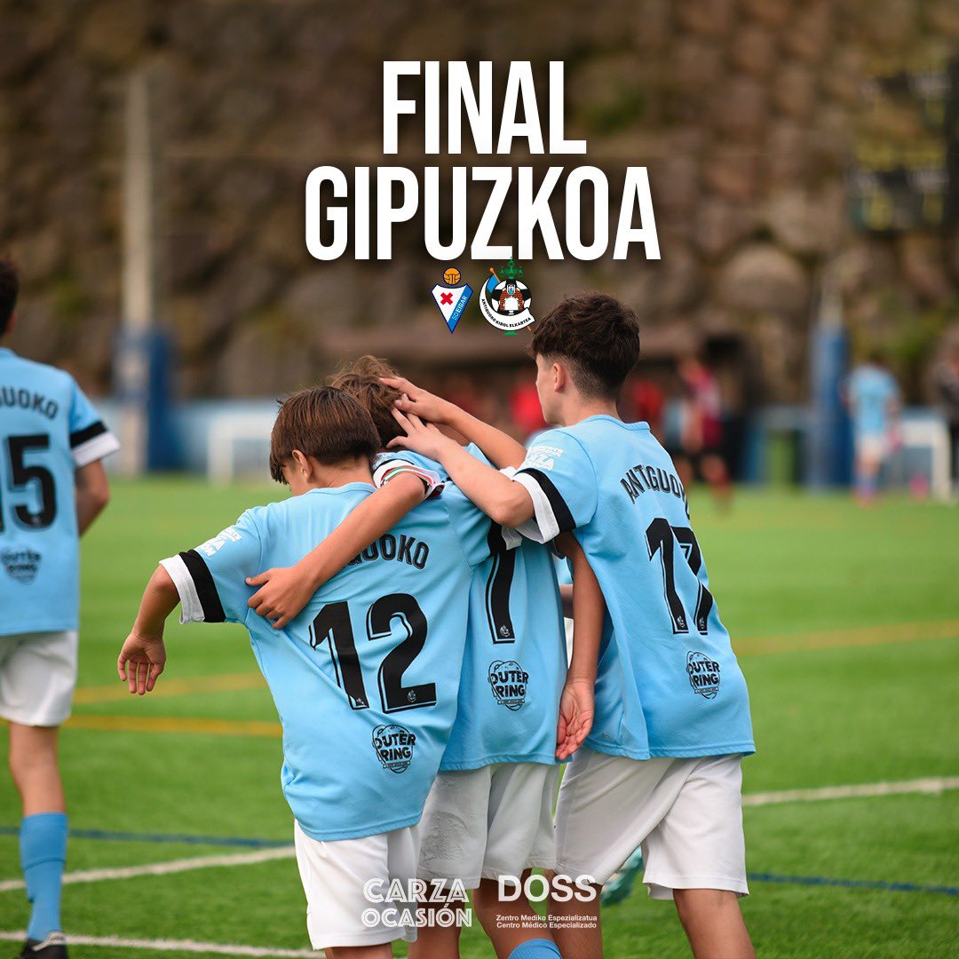 🔴🔵 𝗠𝗔𝗧𝗖𝗛𝘿𝘼𝙔 🩵

🆚 <a href="/SDEibar/">SD Eibar</a> 
🕠 11:30
🏆 Final Infantil Honor
🏟 Bergara