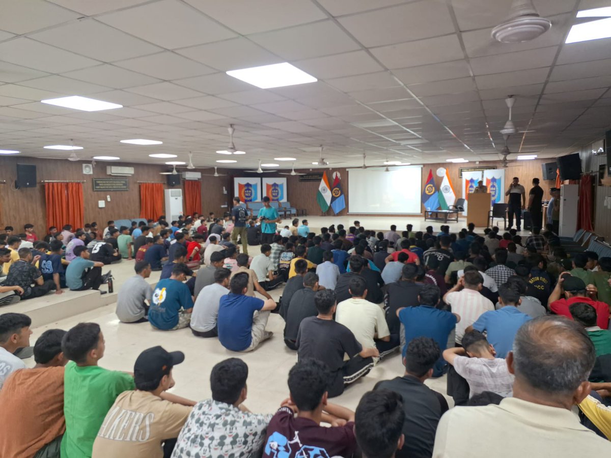 Cyber awareness programme organised by Cyber Police Station Jammu at NCC academy Nagrota Jammu. The programme was attended around 300 cadets from different school &amp; colleges.
<a href="/ZPHQJammu/">Zonal Police Media Centre Jammu</a> <a href="/JmuKmrPolice/">J&K Police</a> <a href="/kameshwarpuri/">K Puri</a> <a href="/DySpPriyanka/">Priyanka kumari</a> 
<a href="/JAMMULINKS/">JAMMU LINKS NEWS</a>