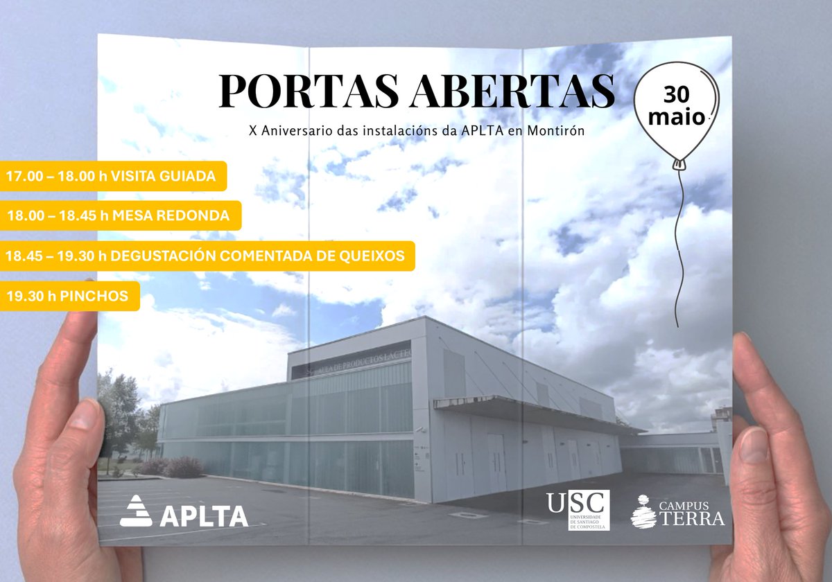 aplta_USC's tweet photo. Xa te inscribiches? 😊
https://t.co/Q6TNXOmVTr 

📝comunicacion@aplta.es / 647 344 098 (whatsapp incluído).    

#PortasAbertasAPLTA https://t.co/KznWmRtuPs