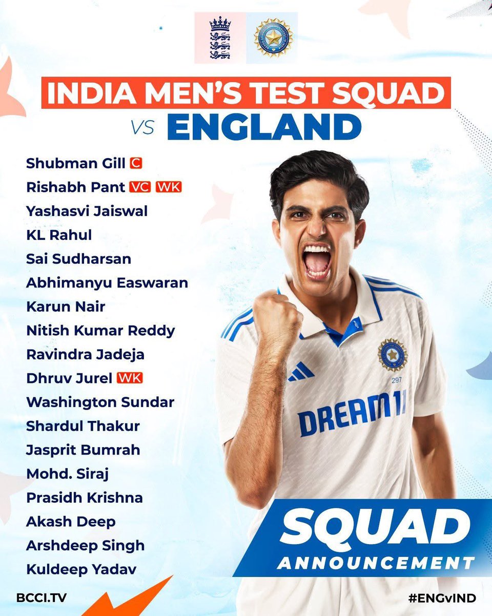 GILL ERA BEGINS IN INDIAN TEST CRICKET 🇮🇳