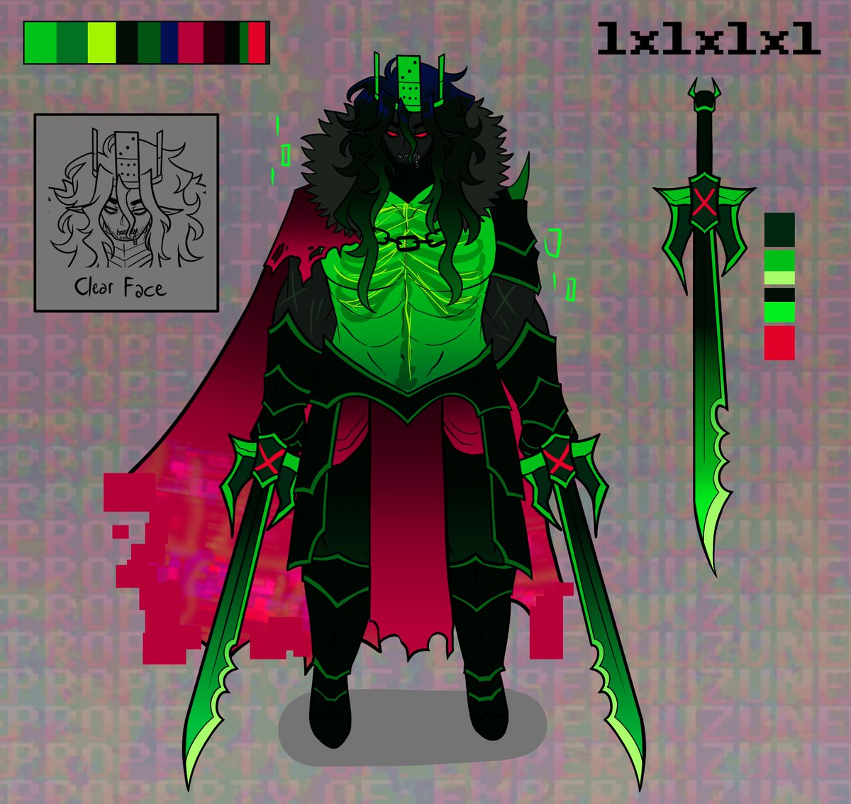 Official 1x1x1x1 Reference Sheet #robloxiamytholover