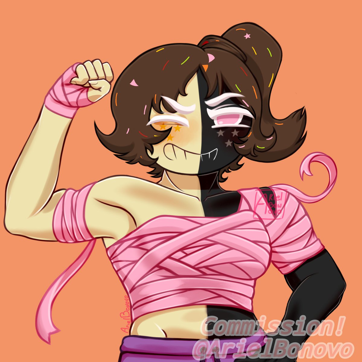 [Oc Commission]

haaa~! finally i finished!!
and tysm <a href="/Hooded_Bunny/">HoodedBunny</a>! It was beautiful drawing your oc!

#cookierun #cookierunoc