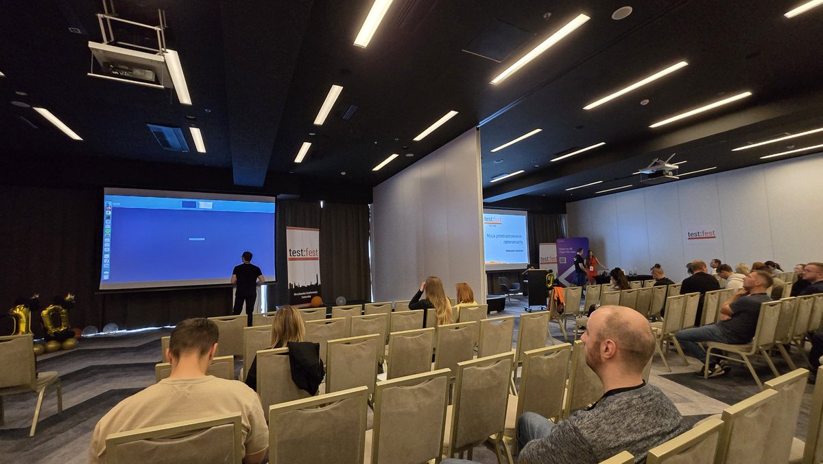 p_jastrzab's tweet image. #testfest kolejna prelekcja