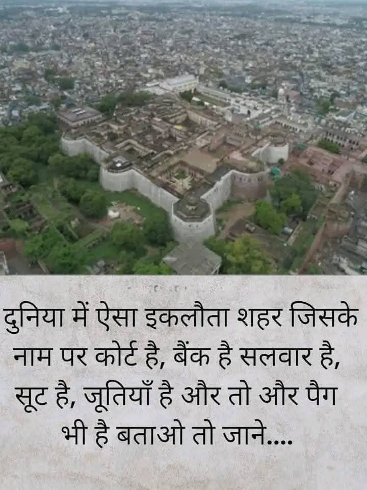 बताओ कौन सा शहर है?