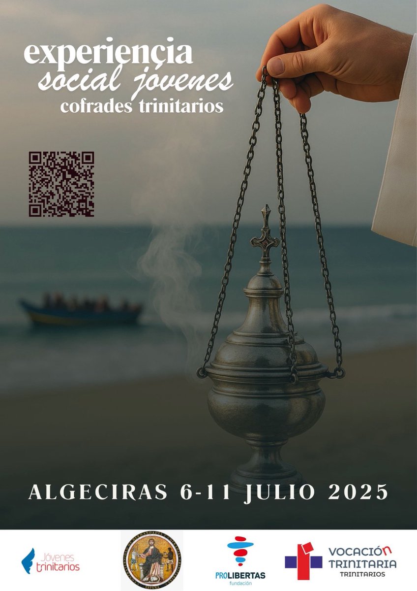 Del 6 al 11 de julio disfrutaremos en Algeciras de una experiencia social para jóvenes cofrades trinitarios. *Fecha tope inscripción 31 de mayo* <a href="/FProlibertas/">PROLIBERTAS</a>