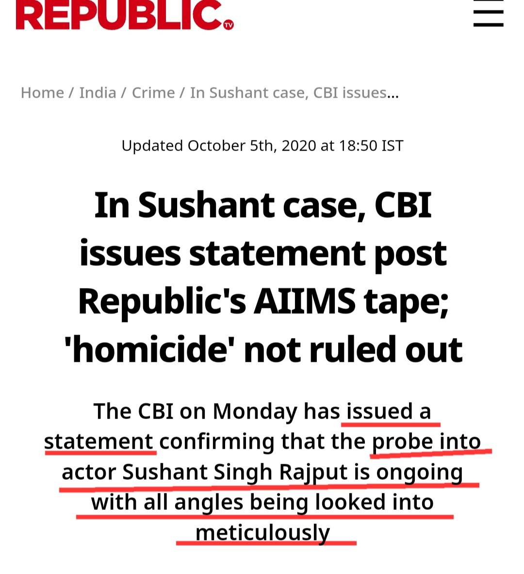 PriyaSi47091986's tweet image. CBI Delay In SSRCase Painful
@CBIHeadquarters, where are d findings wrt the &quot;homicide&quot; angle❓️
Where is d #Chargesheet with IPC302?
Was #SudhirGupta interrogated?
STOP BEING A CAGED 🦜 
FOR ONCE &amp;amp;LET THE WORLD KNOW THE TRUTH❗️
#JusticeForSushantSinghRajput
@PMOIndia @HMOIndia