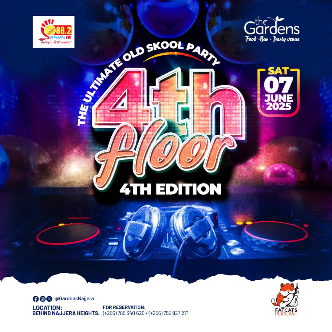 Mushrm (@mushroominc) on Twitter photo Get ready to rewind the clock! πΊ The legendary Old Skool Party, 4th Floor, is back for its 4th Edition on June 7th at <a href="/GardensNajjera/">The Gardens - Najjera</a>. Rally the crew and get ready to vibe like itβs the good olβ days! Get ready to rewind the clock! πΊ The legendary Old Skool Party, 4th Floor, is back for its 4th Edition on June 7th at <a href="/GardensNajjera/">The Gardens - Najjera</a>. Rally the crew and get ready to vibe like itβs the good olβ days!
