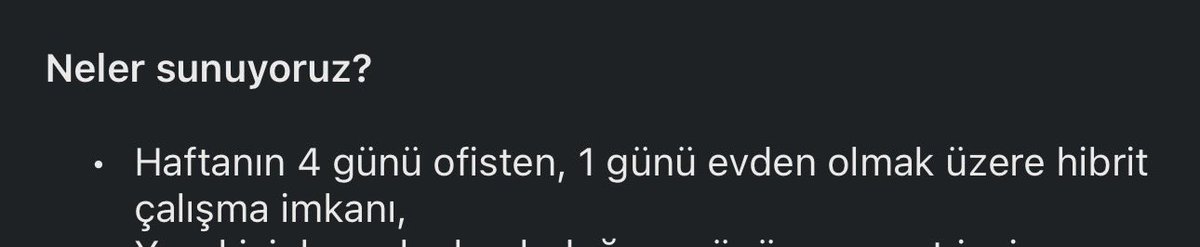 Aynen kanka hibrit çalışıyoruz