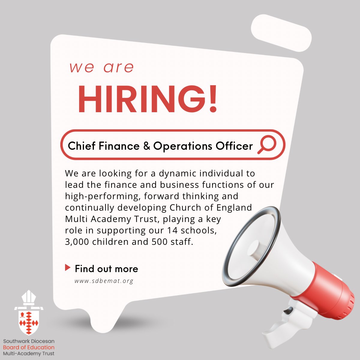 Please share. We’re on the lookout for an experienced MAT business leader to be our new Chief Finance and Operations Officer and help shape the next stage of our journey.  We have big plans! tes.com/jobs/vacancy/c…