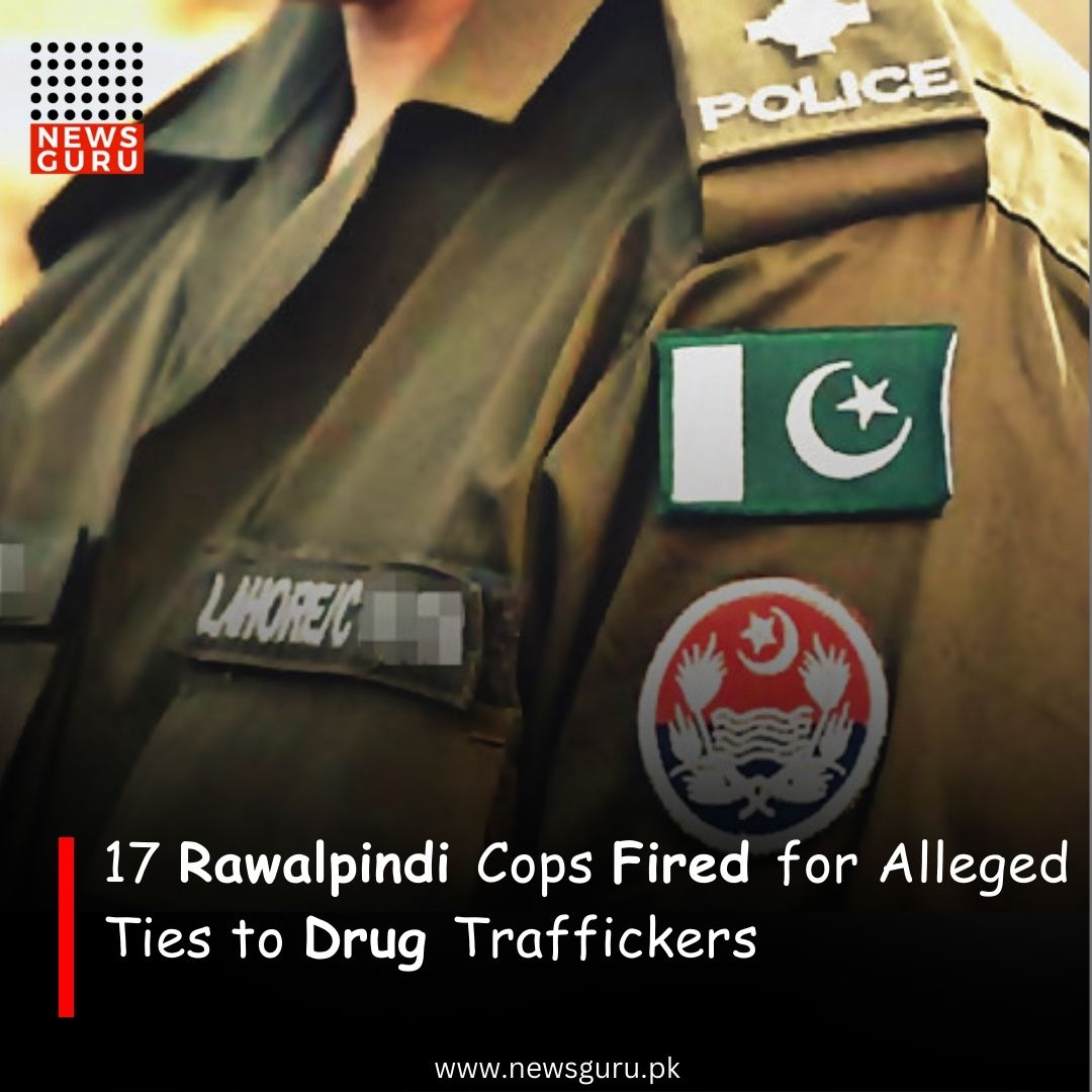 newsgurupk's tweet image. 17 Rawalpindi Cops Fired for Alleged Ties to Drug Traffickers

Read more: newsguru.pk/pakistan/17-ra…

#NewsGuru #RawalpindiPolice #DrugCrackdown #PoliceDismissal #AntiNarcotics #PoliceReform #CPOAction #LawEnforcement