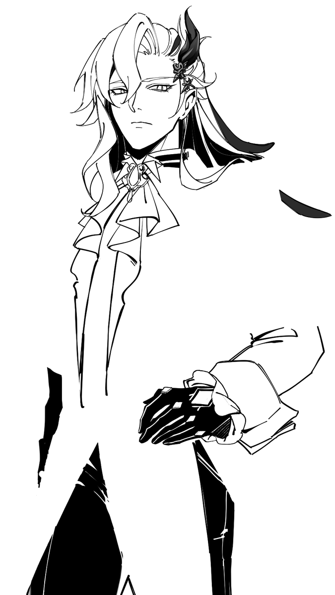 MAPOPOPO333's tweet photo. wip 😐我不是在开玩笑……画那维莱特衣服的时间我可以画三张野龙水底裸泳图了 https://t.co/OikydhDYiT