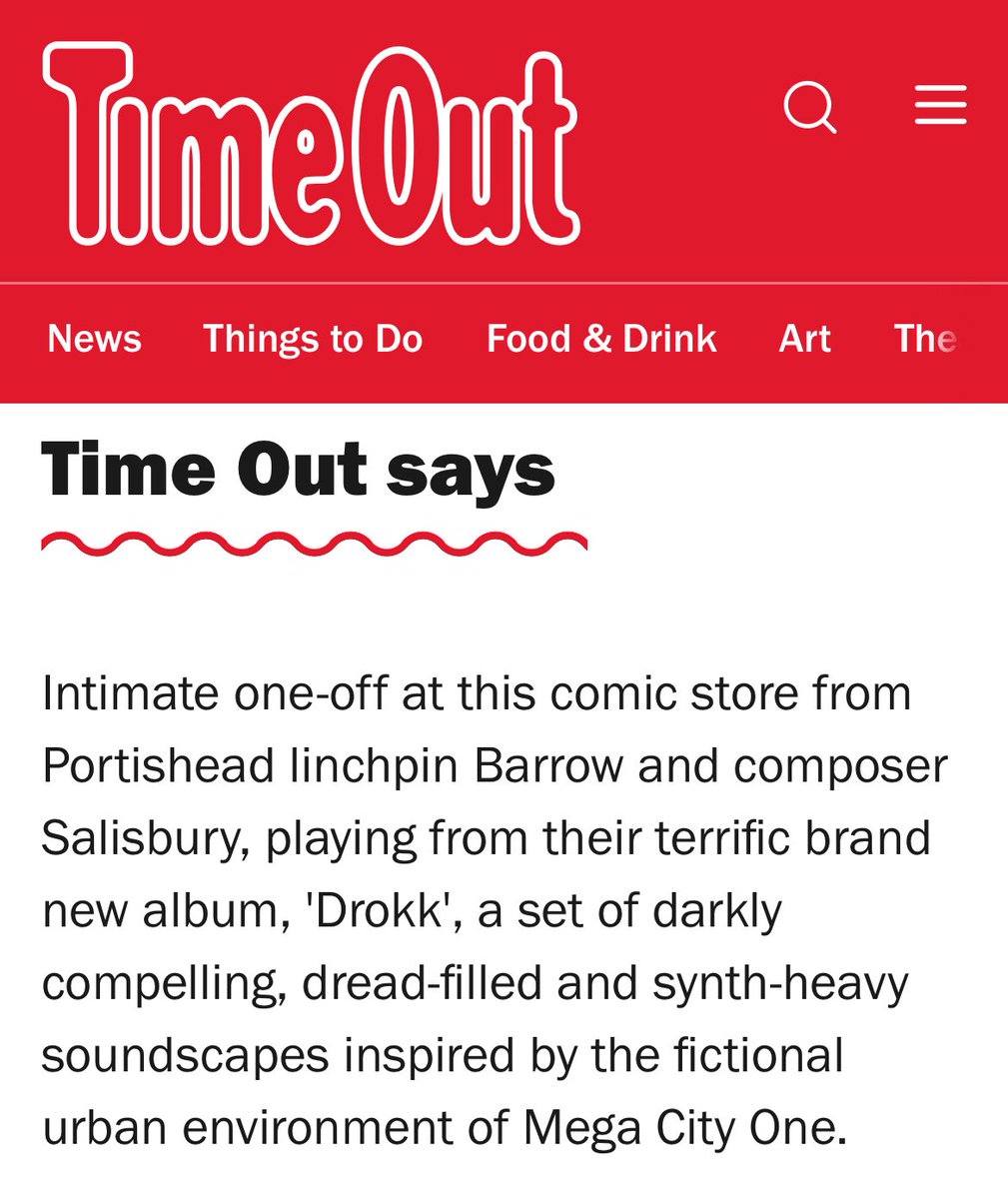 Invada Records UK (@invadarecordsuk) on Twitter photo Throwback : 13 years ago to 2012
With all the excitement leading up to <a href="/RuinsFestival/">Future Ruins</a> we’ve been reminiscing about the time Ben Salisbury & Geoff Barrow made their debut performance together in a central London comic shop “Orbital Comics” under the guise of “DROKK” Throwback : 13 years ago to 2012
With all the excitement leading up to <a href="/RuinsFestival/">Future Ruins</a> we’ve been reminiscing about the time Ben Salisbury & Geoff Barrow made their debut performance together in a central London comic shop “Orbital Comics” under the guise of “DROKK”