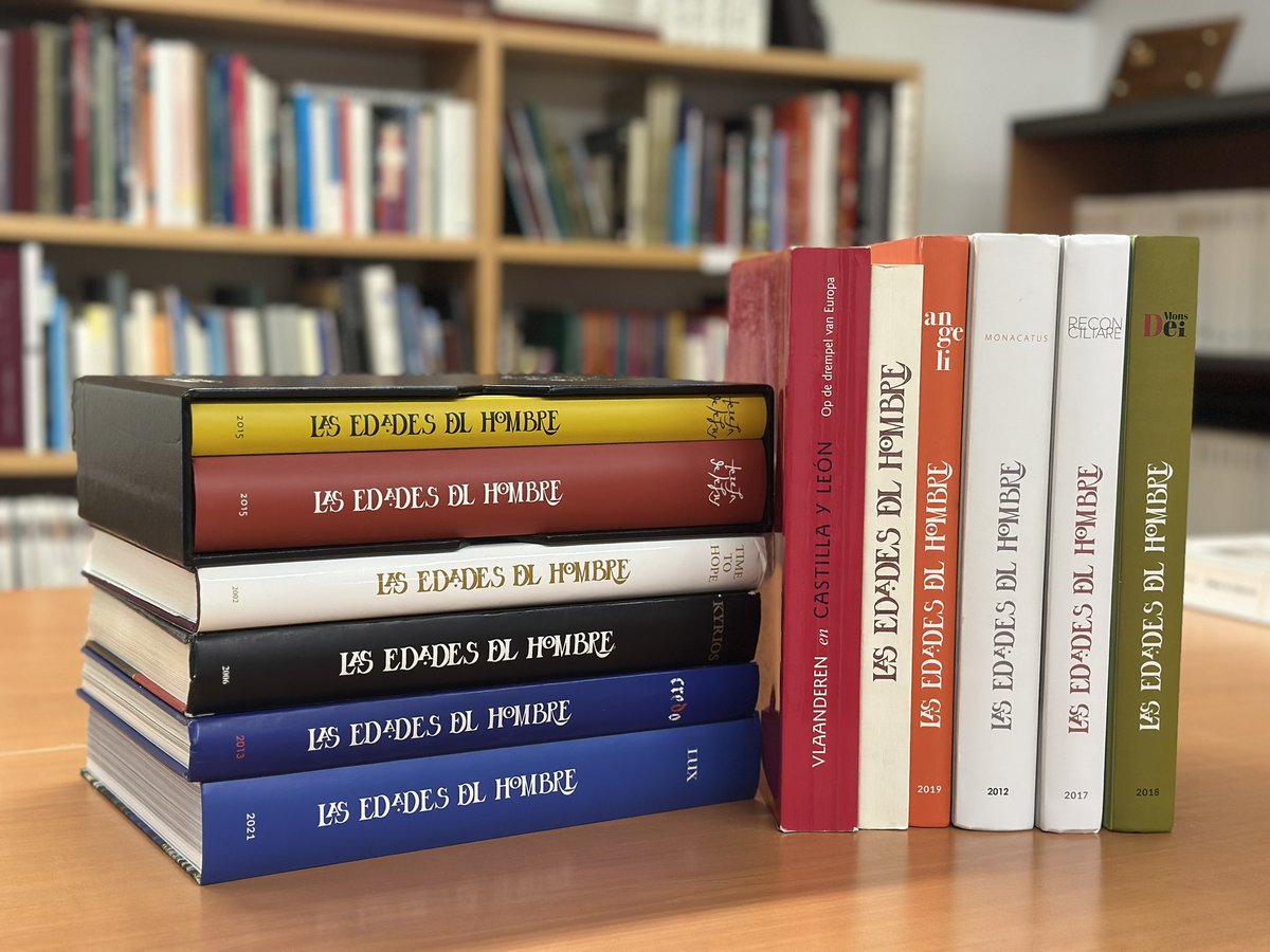 Estos (y otros tantos) son la historia de Las Edades del Hombre. 
En los catálogos está recogido gran parte del patrimonio de Castilla y León y del país, con estudios científicos y detalladas fotografías.
Las exposiciones pasan, las publicaciones quedan. 

lasedades.es/categoria-prod…