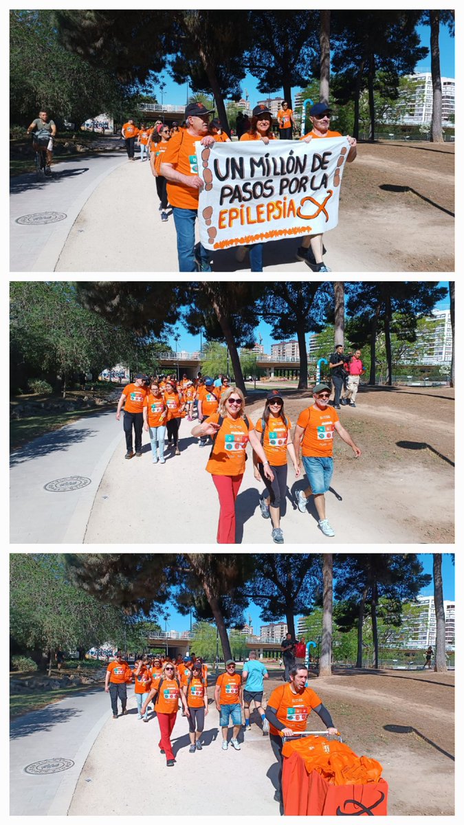ALCE Epilepsia (@alceepilepsia) on Twitter photo ¡La marea naranja se mueve! 🧡 Caminamos para #visibilizar la #epilepesia, para hacer visible lo invisible, para romper #estigmas y para sumar #unmillondepasos por la epilepsia.
¡Recuerda que puedes donar tus #ALCEpasos online! 🤗
Sumate con <a href="/fedeepilepsia/">Fedeepilepsia</a> y caminemos junt@s! 🚶🏻♀️ ¡La marea naranja se mueve! 🧡 Caminamos para #visibilizar la #epilepesia, para hacer visible lo invisible, para romper #estigmas y para sumar #unmillondepasos por la epilepsia.
¡Recuerda que puedes donar tus #ALCEpasos online! 🤗
Sumate con <a href="/fedeepilepsia/">Fedeepilepsia</a> y caminemos junt@s! 🚶🏻♀️