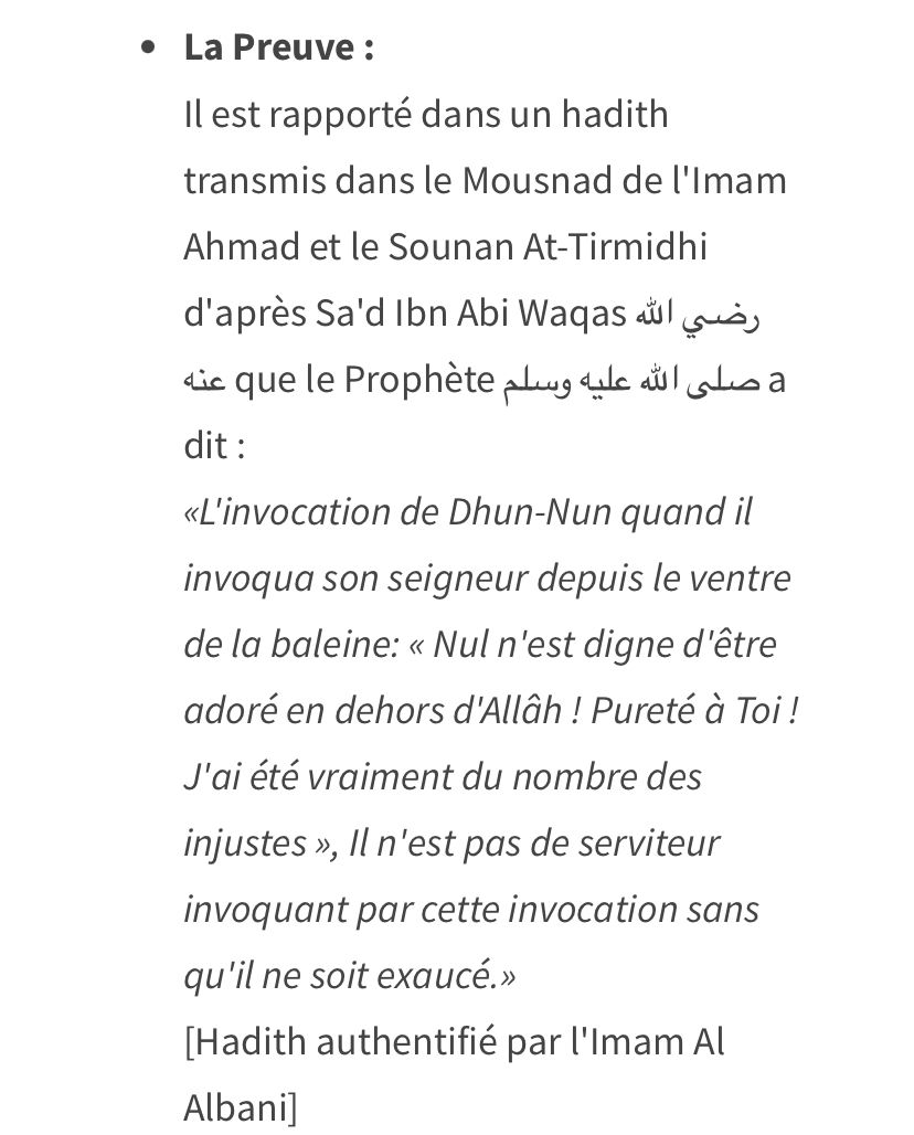Monsieur Moustache 🌻 (temporairement absent) (@02razenbabouche) on Twitter photo Voici quelques images qui seront  bénéfiques pour vous, en tout cas je l'espère in sha Allah.
Une invocation qui permet d'être exaucé : Voici quelques images qui seront  bénéfiques pour vous, en tout cas je l'espère in sha Allah.
Une invocation qui permet d'être exaucé :
