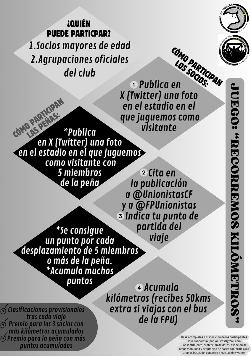 🎲 Juego

Últimos puntos en juego😉

Para poder jugar:
1️⃣Tuitea una foto desde el Johan Cruyff
2️⃣Cita en la publicación a <a href="/UnionistasCF/">Unionistas de Salamanca CF</a> y a la <a href="/FPUnionistas/">F. Peñas Unionistas</a>
3️⃣Utiliza el hastag #RecorremosKmsBarcelona