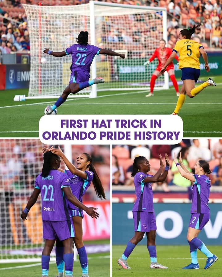 Wear your 👑😊

Happy to have to have done my little part in helping my team to return to winning ways. 

My first hat-trick in the NWSL feels surreal ... Oh and am told we made some history with that, first ever for the club in the NWSL. We keep pushing. 

#BB11 #BlessedChild