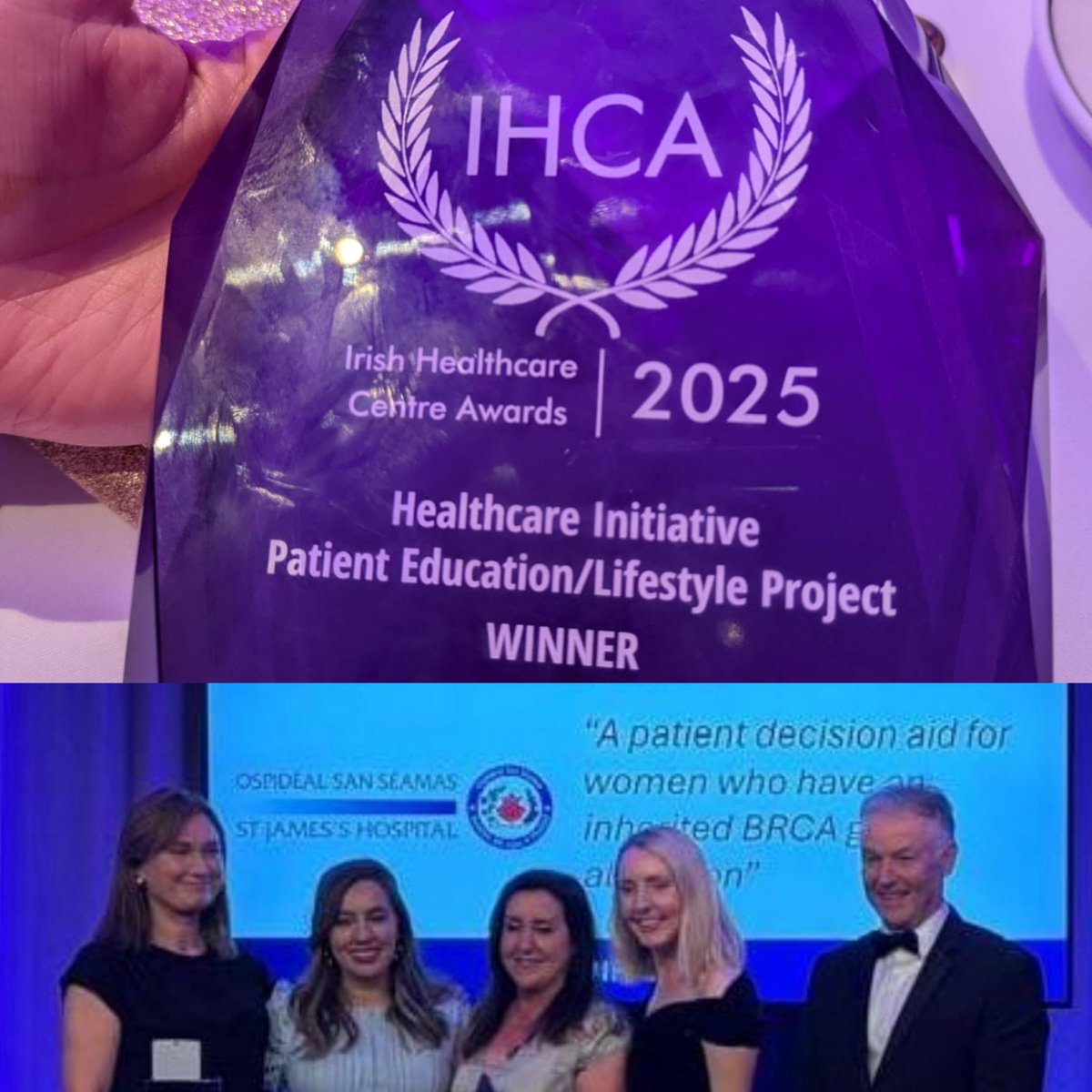 Sharon Slattery DoN (@sjhdon) on Twitter photo Congratulations #SJHMDT Breastcare โฆ. A well deserved win in Healthcare Initiative๐ฅ
Well done on designing & sustaining the project #PatientFirst .. delighted for you all! <a href="/stjamesdublin/">St James's Hospital</a> <a href="/JamesFoundation/">SJH Foundation</a> Congratulations #SJHMDT Breastcare โฆ. A well deserved win in Healthcare Initiative๐ฅ
Well done on designing & sustaining the project #PatientFirst .. delighted for you all! <a href="/stjamesdublin/">St James's Hospital</a> <a href="/JamesFoundation/">SJH Foundation</a>